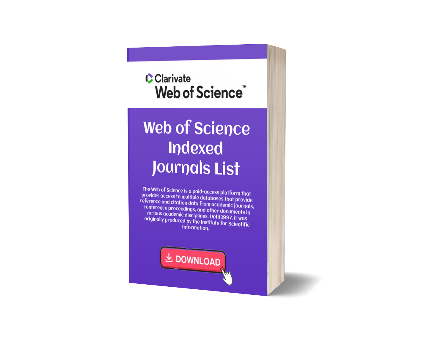 WOS Indexed Journals List