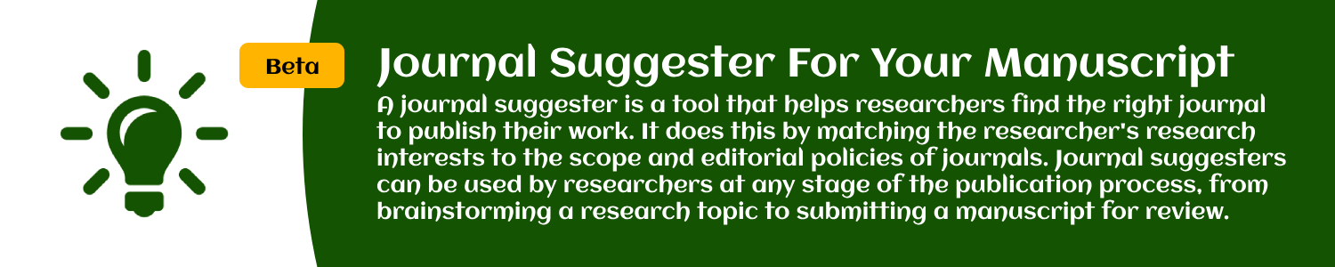 Journal Suggester For Your Manuscript